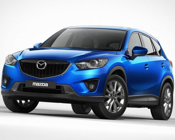 The Mazda CX-5 stops you running over your own offspring and ruining the paintwork.