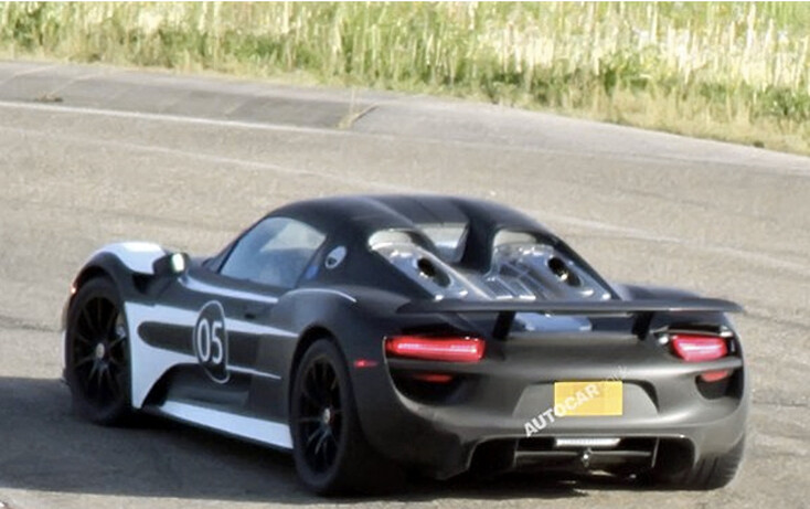 The 918 Spyder is said to be capable of 0-62mph in 2.8 seconds, yet is more economical than a Toyota Prius.