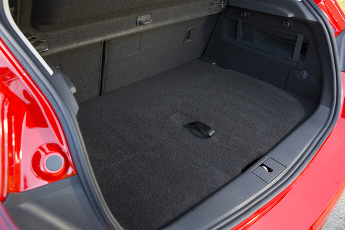 The boot offers 315 litres of storage with the rear seats in place and 1,216 with them folded down.