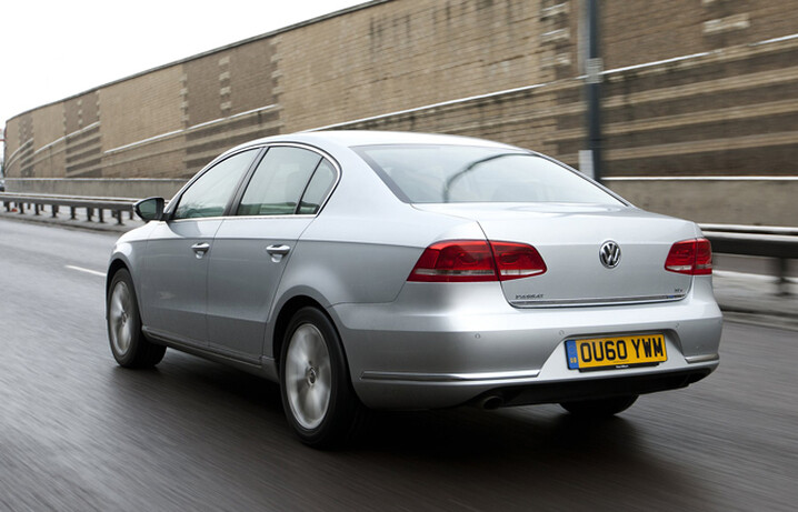 You can cruise quietly and in comfort in a Passat.