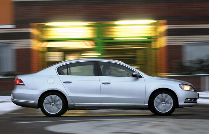 The top-spec Passat uses a similar engine to a Golf GTI, but even economy models are nippy.