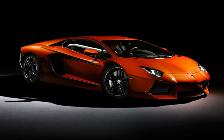 The car cuts an imposing figure. It