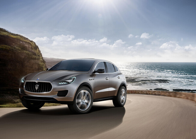 Maserati will offer a diesel-powered Kubang SUV that has an artificial noise generation system.