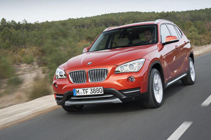 The BMW X1 has been tweaked. It still looks a bit like a shoe, mind.