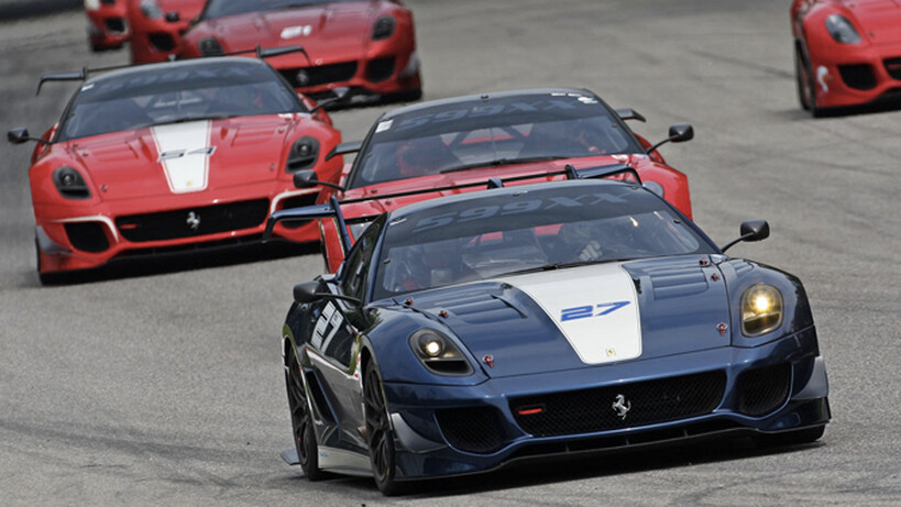 A lucky few got to hoon around Monza in Ferrari