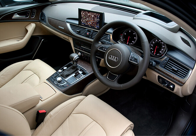 The interior is pretty lush and packs every piece of tech you can imagine.