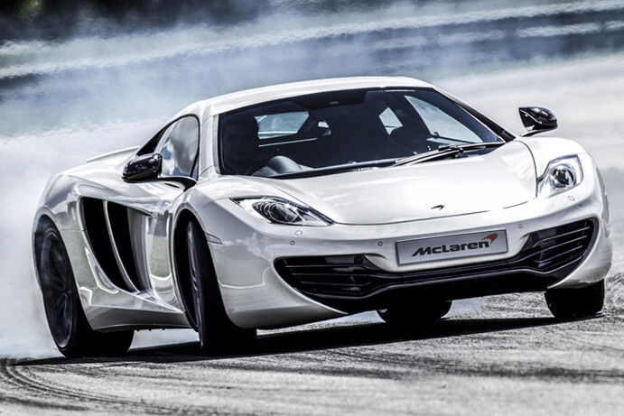 The new car looks almost identical to the new model, but it features a slightly revised McLaren Speed Marque badge. 
