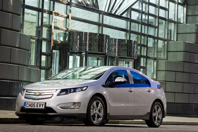 The Chevrolet Volt has a modern, progressive design, but will blend in well on your local high street.