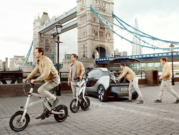 The BMW i Pedelec joins a long list of electric bicycles.