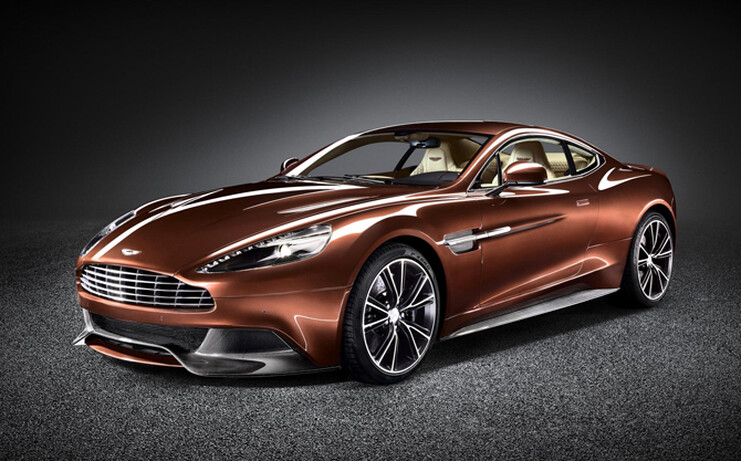 The new Vanquish will go on sale in late 2012.