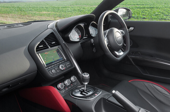 The R8 GT Spyder is £25,000 more expensive than the standard R8 V10 Spyder, but comes with more equipment as standard.