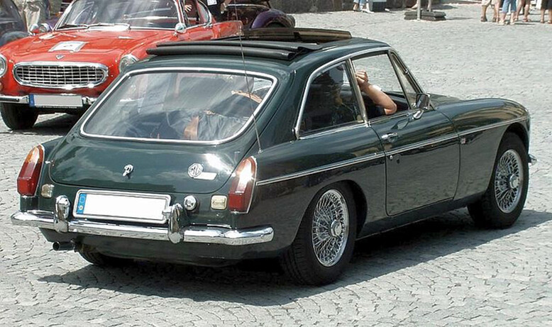 The GT version of the MGB was pretty revolutionary at the time, thanks to that sloping rear, which gave it the look of a coupe with the practicality of a hatchback.