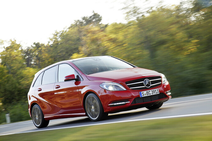 An electric version of the B-Class is imminent.