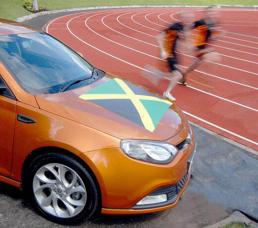 Usain Bolt and co. will be ferried around in MG6 GTs.