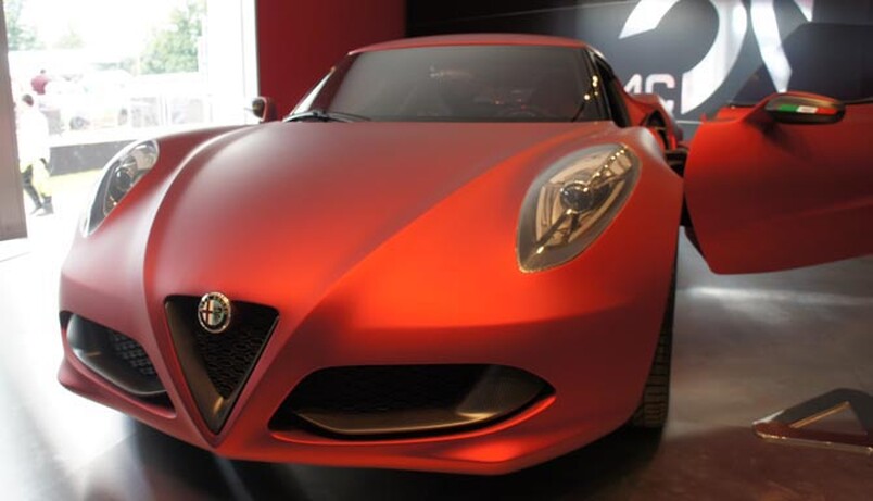 A roofless 4C is on the way!