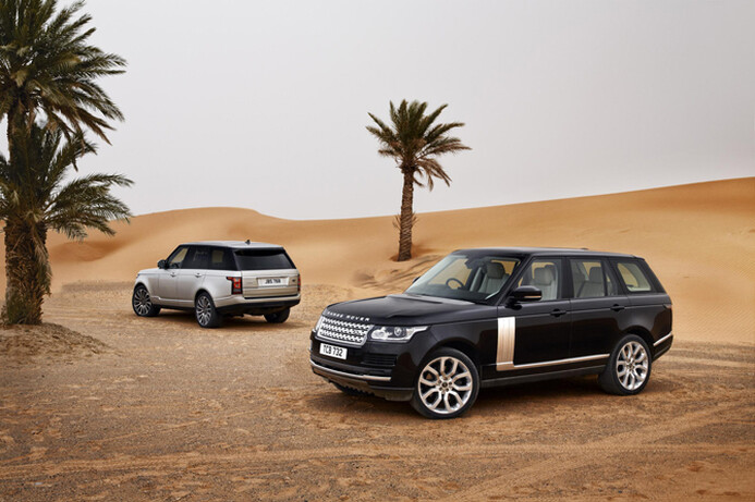 An updated Terrain Response 2 system helps the car automatically detect what sort of ground it