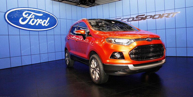 The EcoSport is a mini SUV in the same mould as the Nissan Juke.