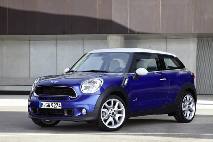 The Mini Pacemand is a sporty version of the Countryman.