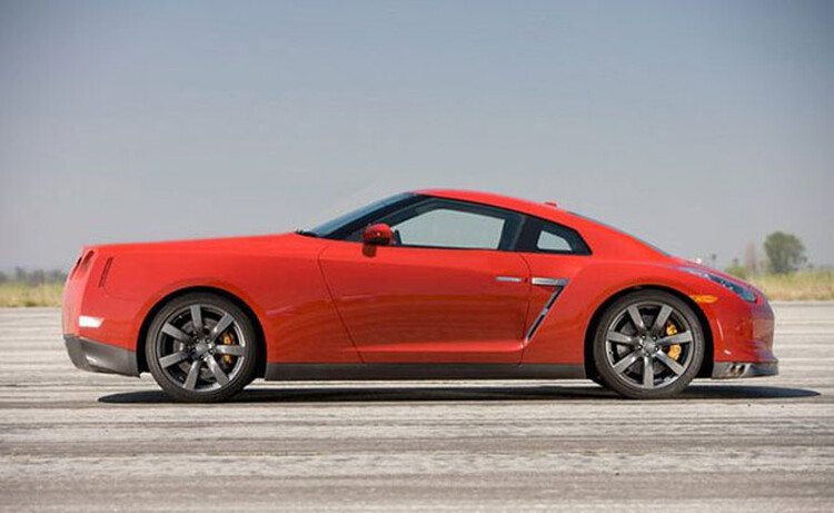 This Flipped GT-R is apparently the car that stated this whole craze.