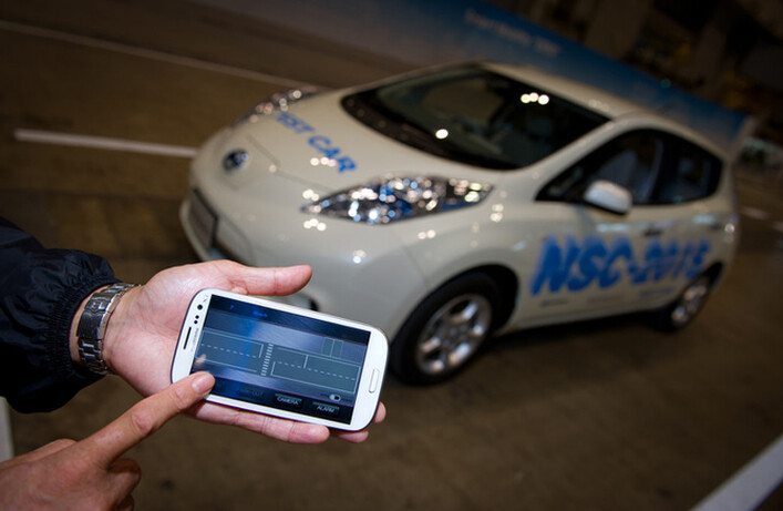 The NSC-2015 car can drop you off, park itself and pick you up again.