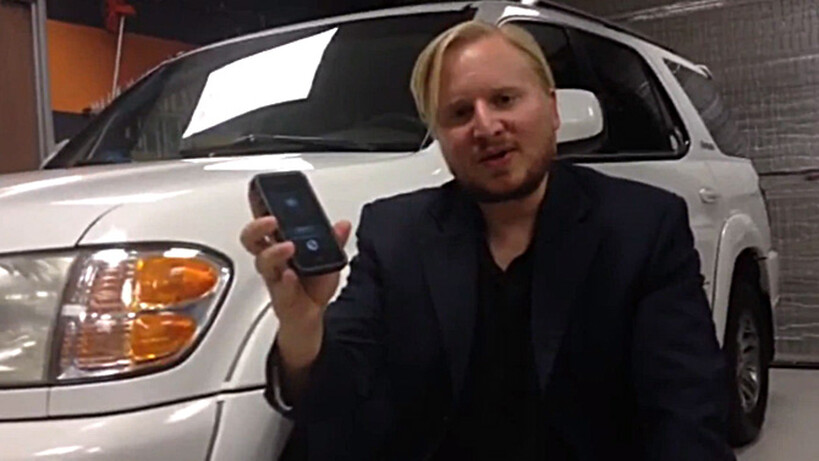 Now you can make like James Bond and start your car using voice commands.