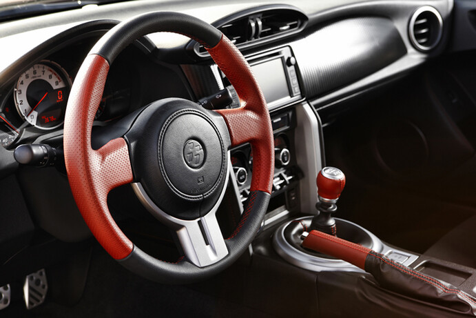 The GT86 has a comfortable cabin and a great driving position.
