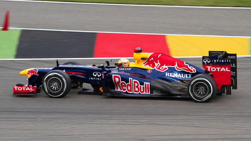 Sebastian Vettel has become the youngest ever three-time world champion.