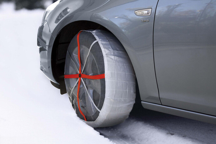 Snow socks are a compelling alternative to expensive winter tyres.