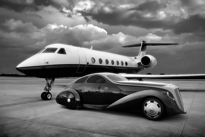 This re-imagining of the Jonckheere coupe is just as terrifying as the 1900s original.