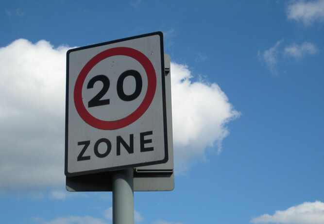 Many councils are considering reducing speed limits in built up areas to 20mph.