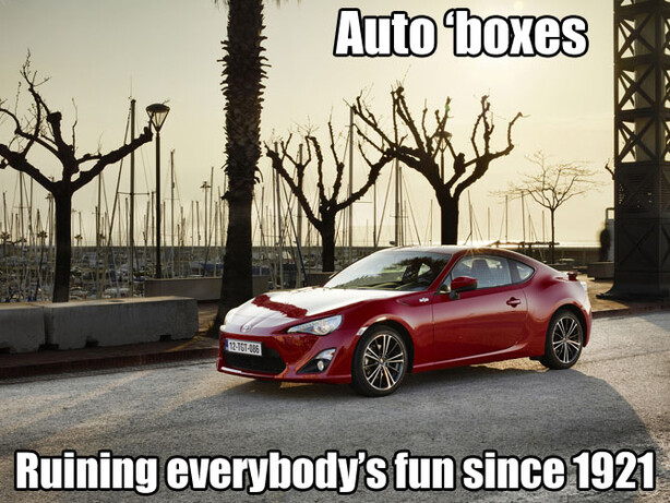 Automatic gearboxes: Ruining everyone