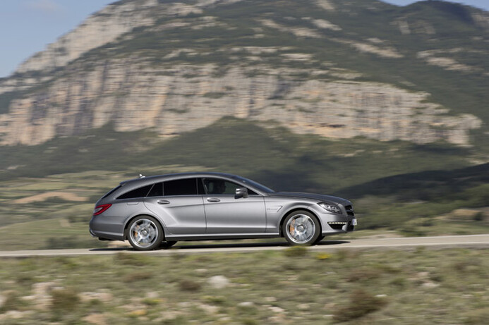 It might look like it was built to haul wardrobes, but the CLS 63 AMG Shooting Brake also hauls serious ass.