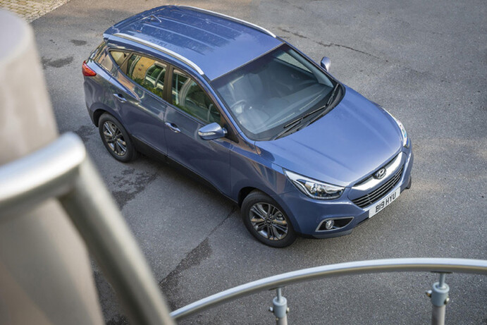 The new Hyundai ix35 will set you back just shy of £17,000.