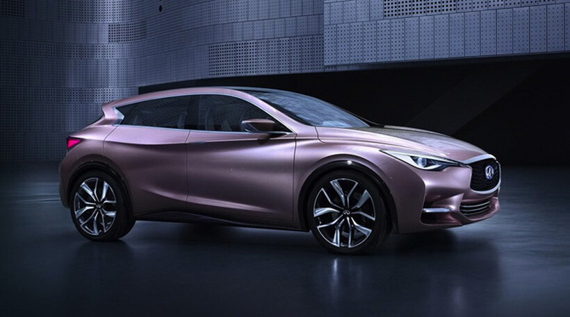 The Infiniti Q30 a clever mashup of coupe, crossover and hatchback.