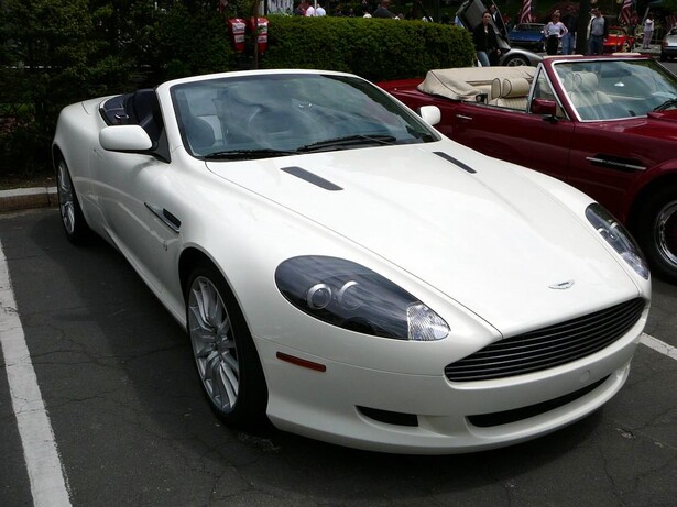 A DB9 Volante, minus dog bites.