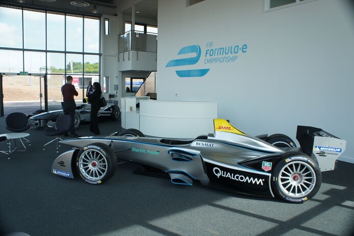 Formula E HQ opened at Doninginton Park Circuit, Derbyshire