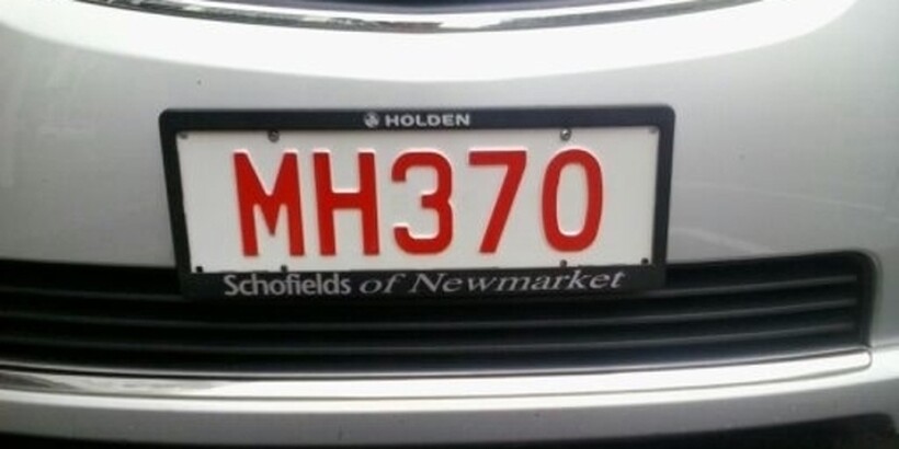The curious choice of registration plates by NZ motorist