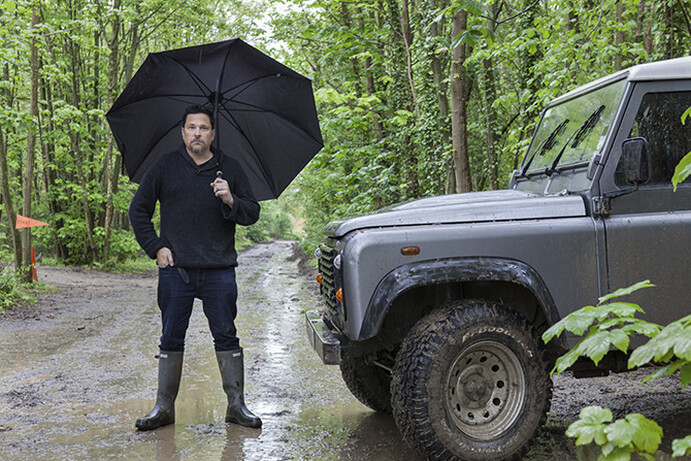 Dom Joly is a huge Land Rover fan.