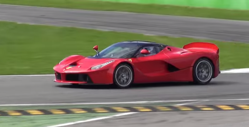 LaFerrari goes all XX on us, as the prototype sings sweetly but suspension snaps