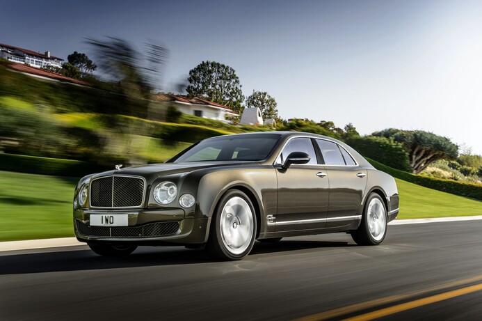 The Mulsanne Speed lives up to its name.