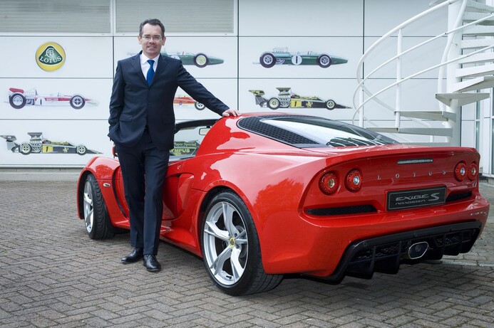 Jean-Marc Gales, CEO of Group Lotus.