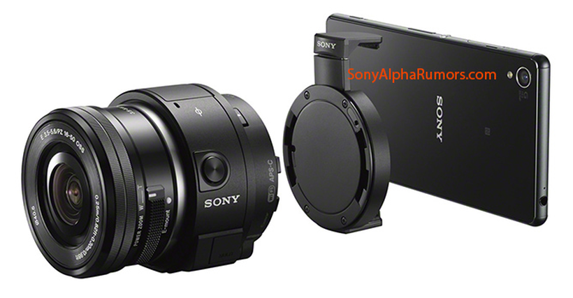 Sony’s QX1 lens will turn your phone into a digital SLR