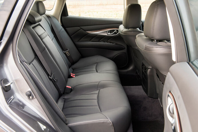 There's lots of space in the front and rear, though the boot isn't particularly large on this Hybrid model.