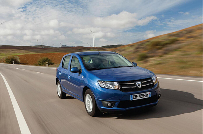 Like the Duster, the Dacia Sandero is dirt cheap.