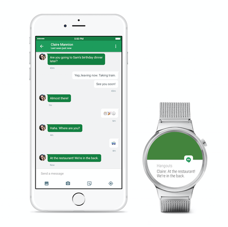 Android Wear and iOS, together at last.