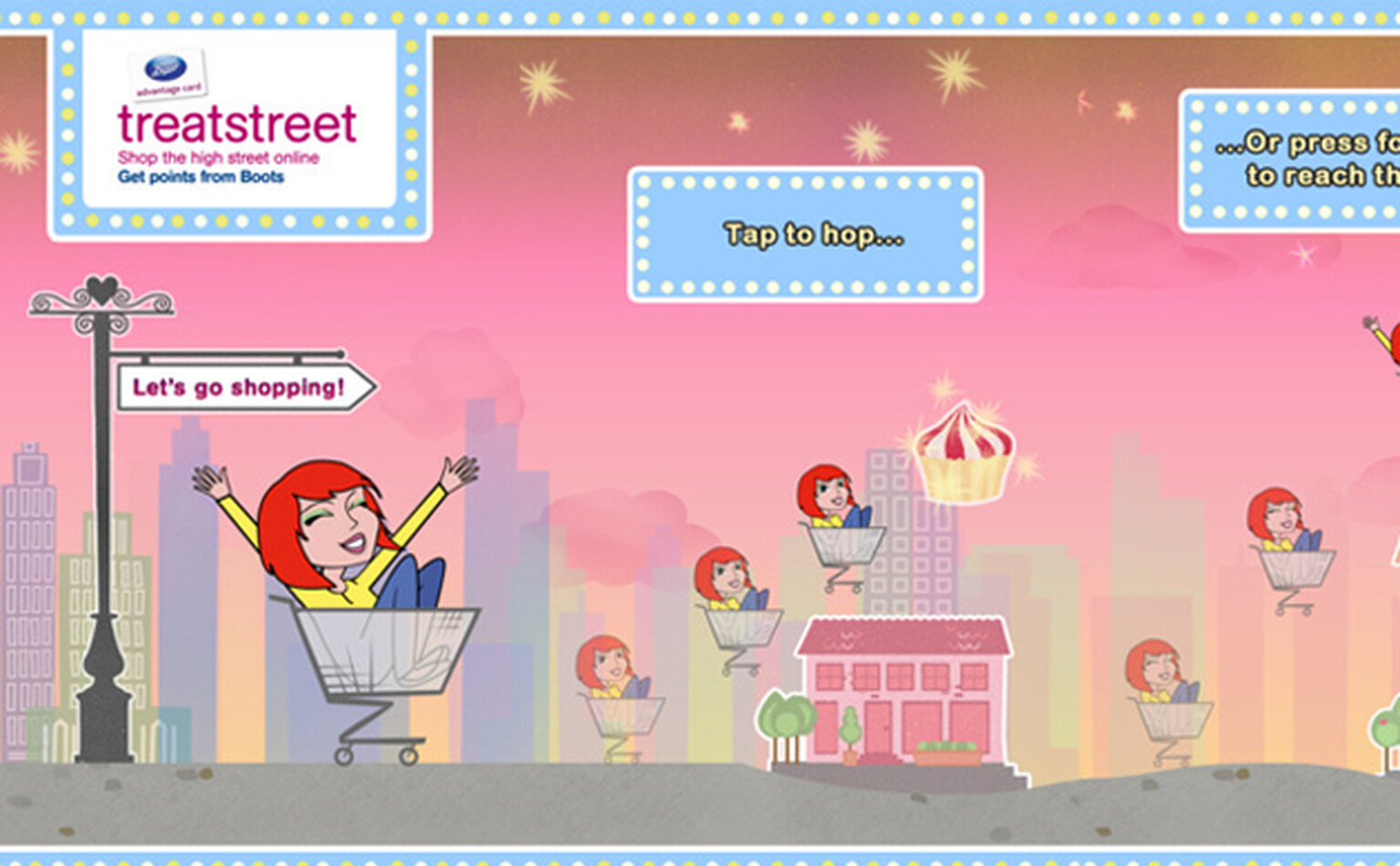 Boots launches Treat Street Trolley Dash app