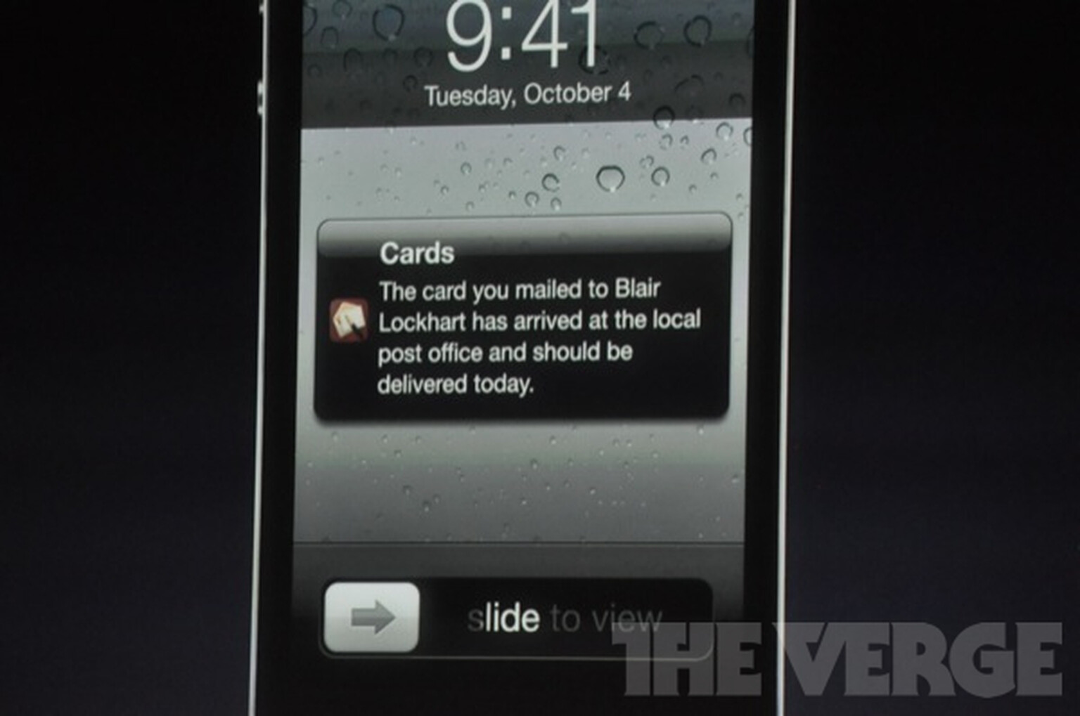 Apple unveils Cards application