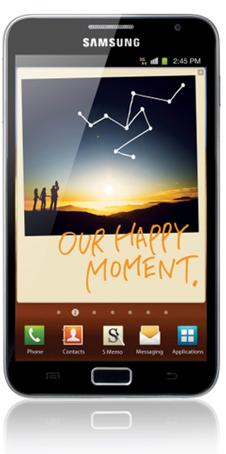 Samsung Galaxy Note coming to the UK 17th of November