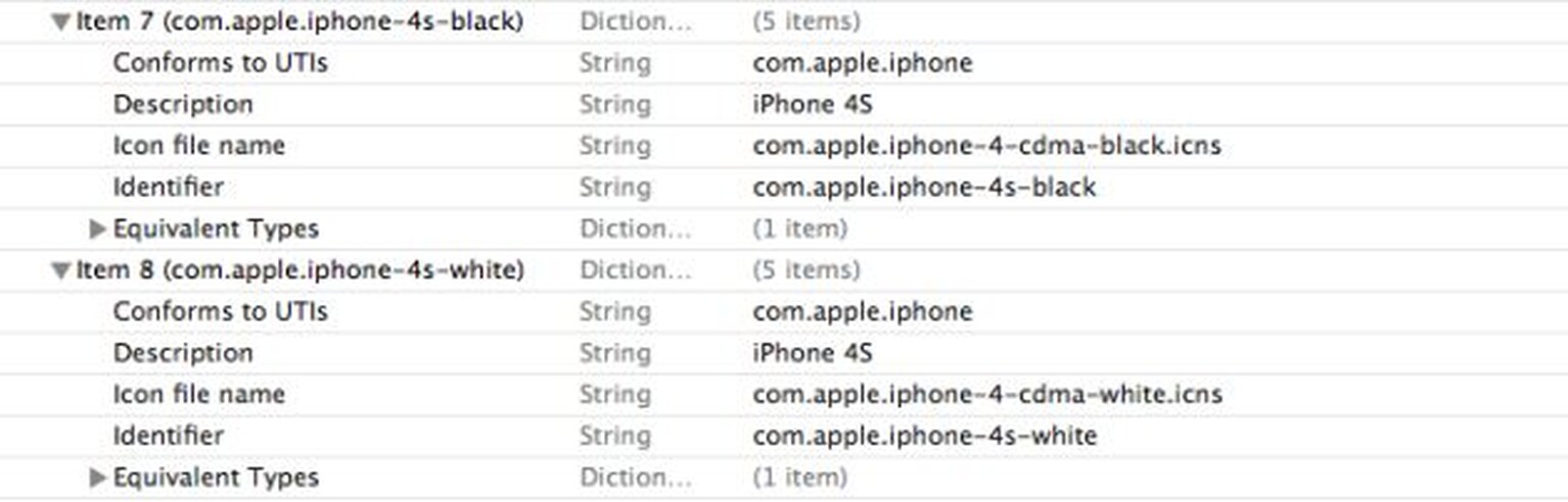 iPhone 4S appears in latest iTunes Beta
