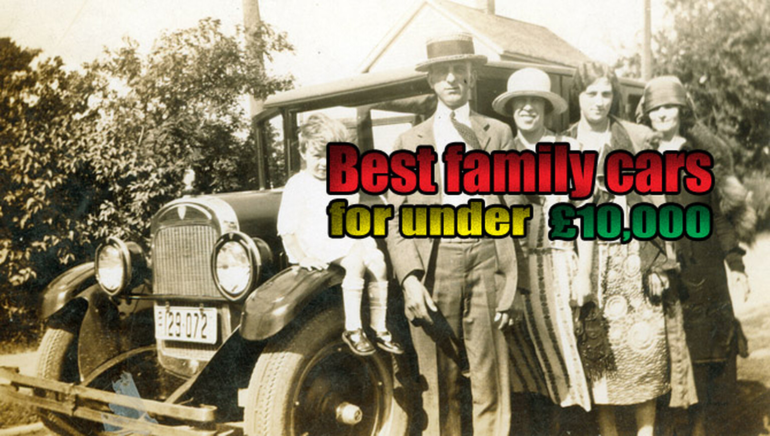 Best 9 family cars for around £10,000 or less